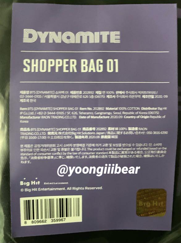 J-Hope Dynamite  Tote Bag for Sale by kangchelsi