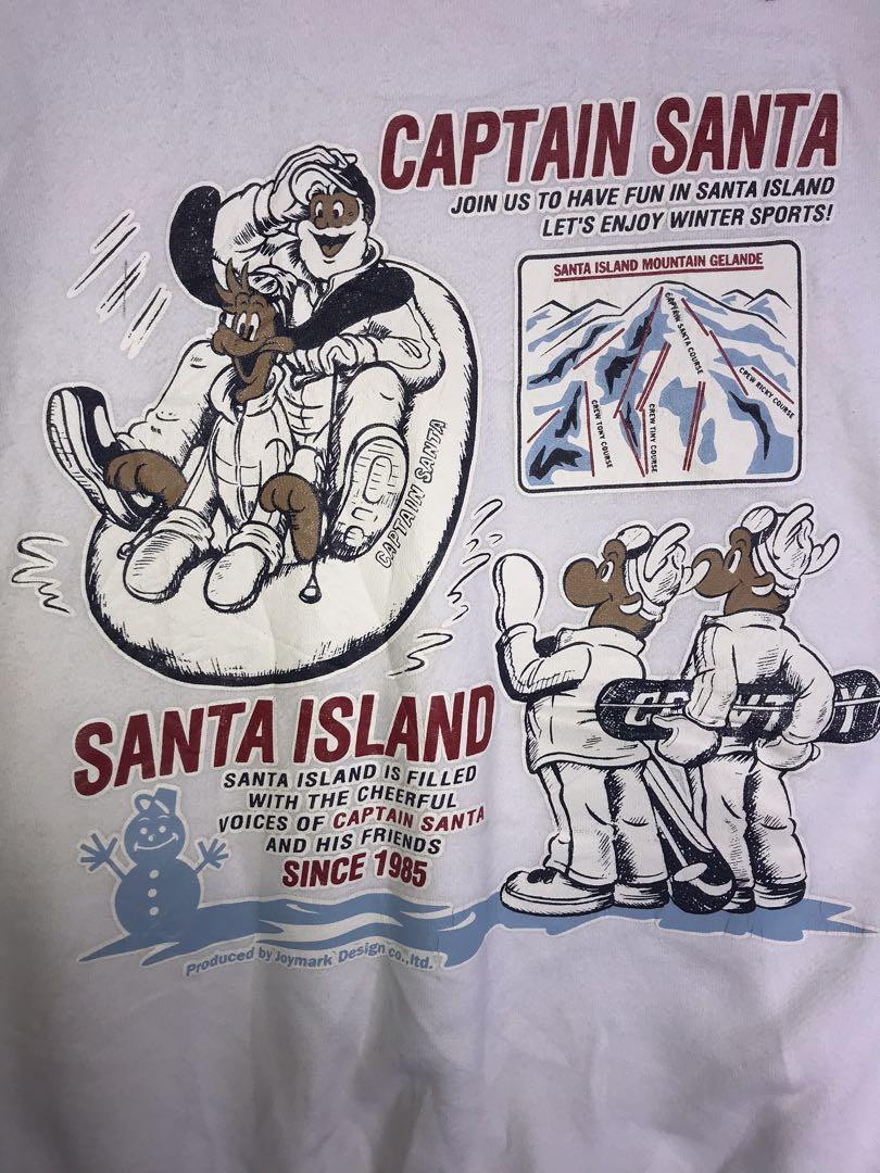 Captain Santa Sweatshirt Women s Fashion Tops Longsleeves on Carousell