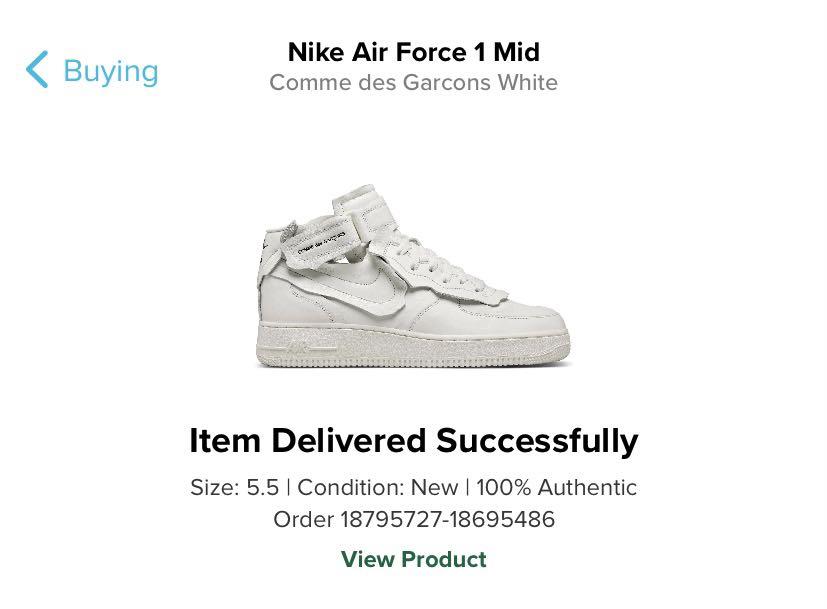 CDG AIR FORCE 1s
