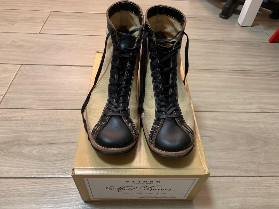 Clinch Mast Trainer Boots 馬皮, 男裝, 鞋, 西裝鞋- Carousell