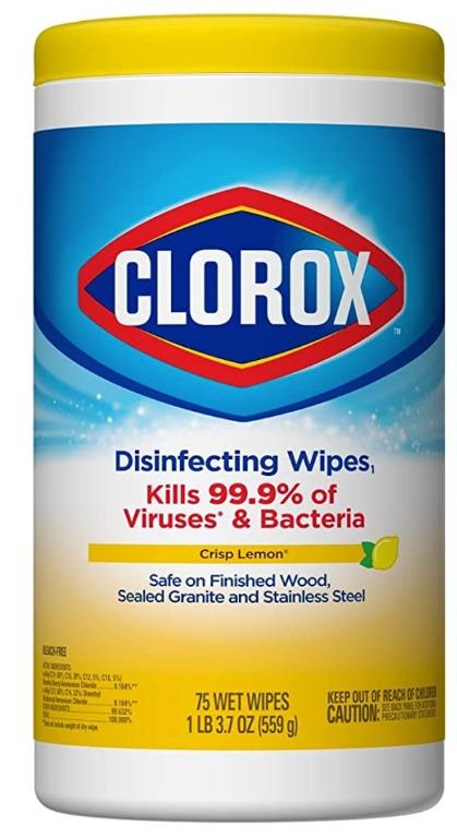 Clorox Disinfecting Wipes Value Pack, 75 Ct Each (Category: Everything Else Others) located in Marikina City. Submitted by skowshop (Listing ID 1100724117, Image 2). Description: DISINFECTING WIPES: Clorox Disinfecting Wipes are triple-layered to clean, disinfect, deodorize and remove allergens for 5x Cleaning and leave a pleasant scent. ALL-PURPOSE WIPE: These all-purpose disposable wipes remove common allergens, germs and messes on surfaces lik