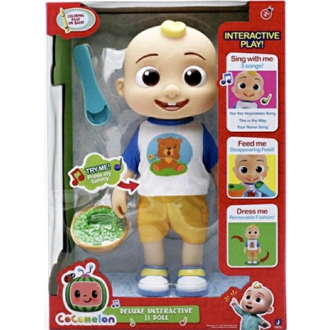 Cocomelon Toys Deluxe Interactive JJ Doll, Hobbies & Toys, Toys & Games ...