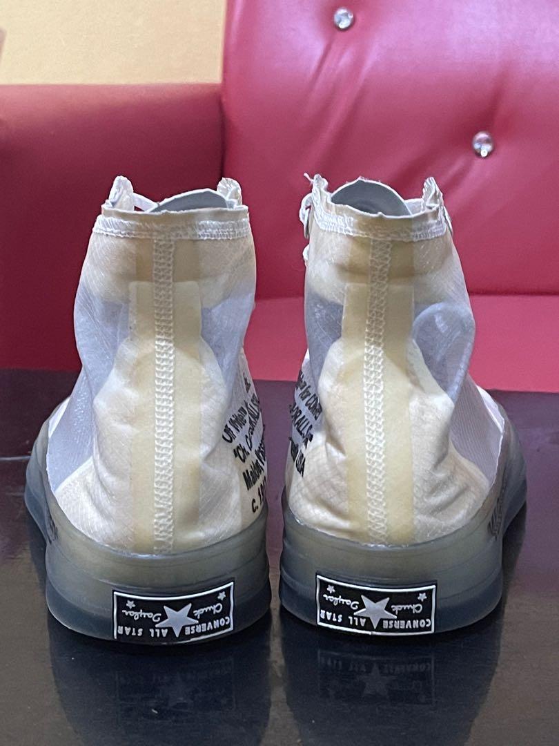 Converse off white sample hot sale