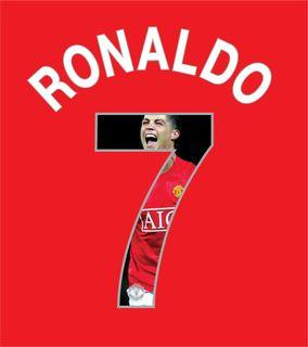 Cristiano Ronaldo Limited Edition Nameset