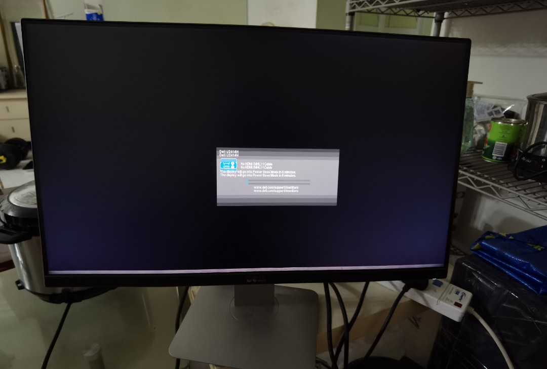 Dell U2414H (screen malfunction), Computers & Tech, Parts & Accessories ...