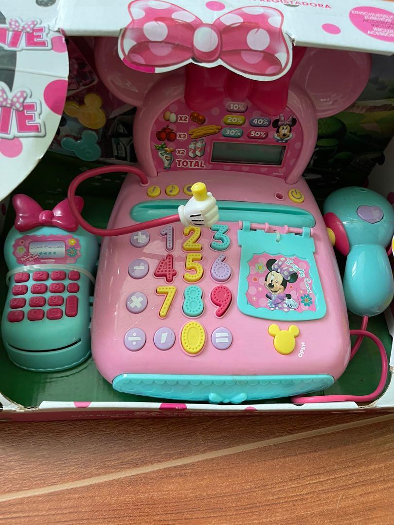 DISNEY MINNIE CASH REGISTER DENTED BOX (Category: Shirts) located in Marikina City. Submitted by mariado (Listing ID 1100676471, Image 2). Description: shipping fee not included original price: 2,299.75 dented box and may mga flaws ang item kaya naka 50%off pero working po lahat and sealed ang accessories sa loob.