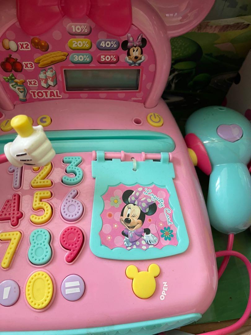 DISNEY MINNIE CASH REGISTER DENTED BOX (Category: Shirts) located in Marikina City. Submitted by mariado (Listing ID 1100676471, Image 3). Description: shipping fee not included original price: 2,299.75 dented box and may mga flaws ang item kaya naka 50%off pero working po lahat and sealed ang accessories sa loob.