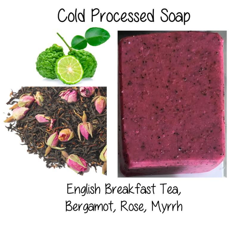 English Breakfast Rose Bergamot Myrrh All Natural Organic Cold Processed Moisturizing Bastille Soap 110g 1g Beauty Personal Care Bath Body Bath On Carousell