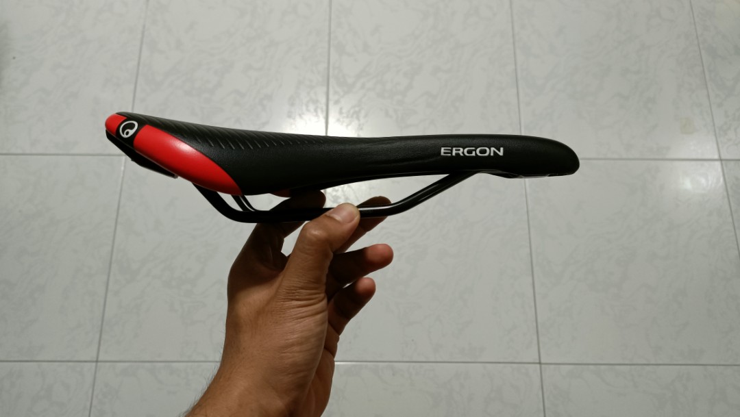 Ergon SM Pro MTB saddle Sports Equipment Bicycles Parts Parts Accessories on Carousell