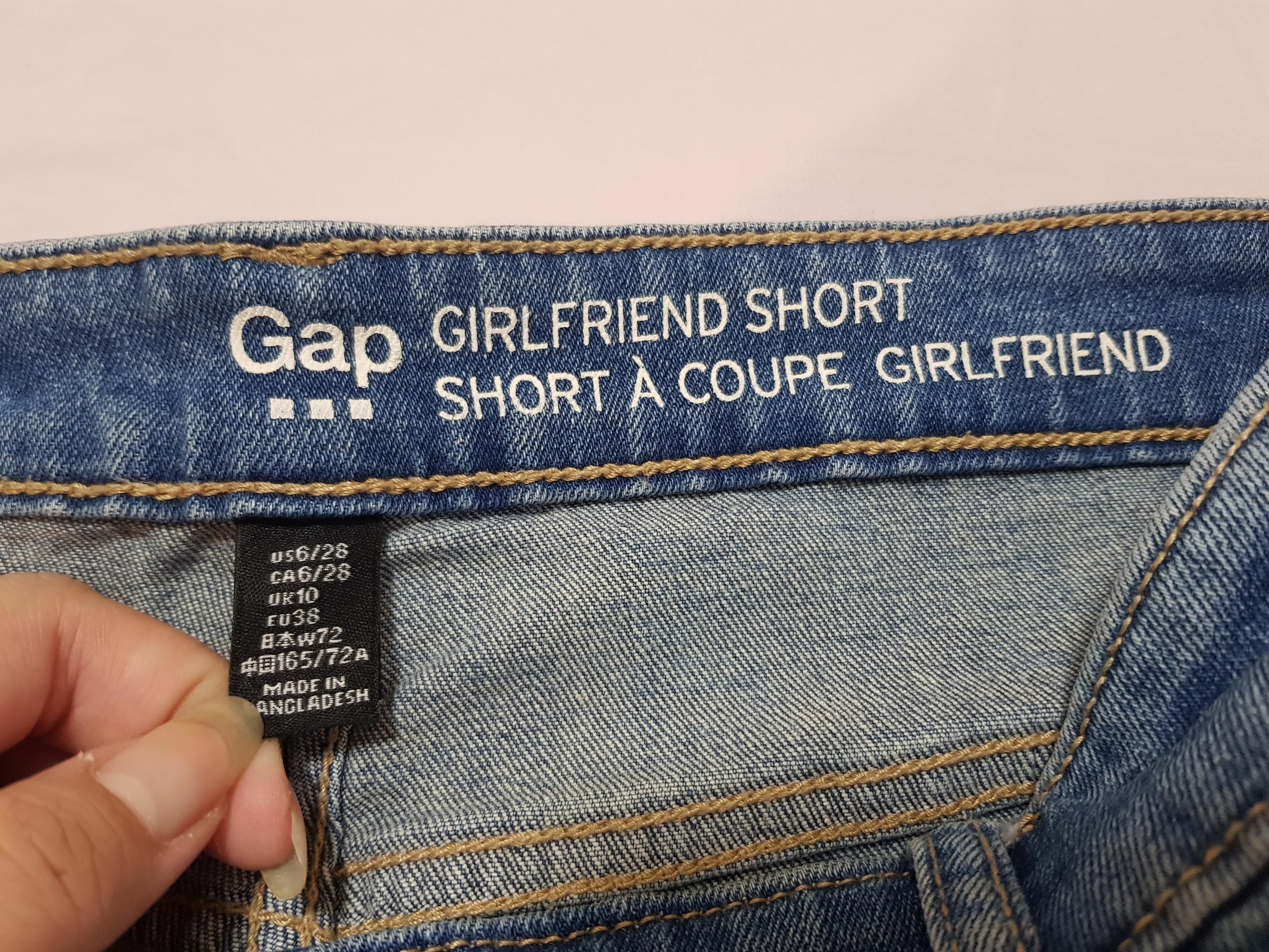 Gap Denim Girlfriend Shorts, Women's 