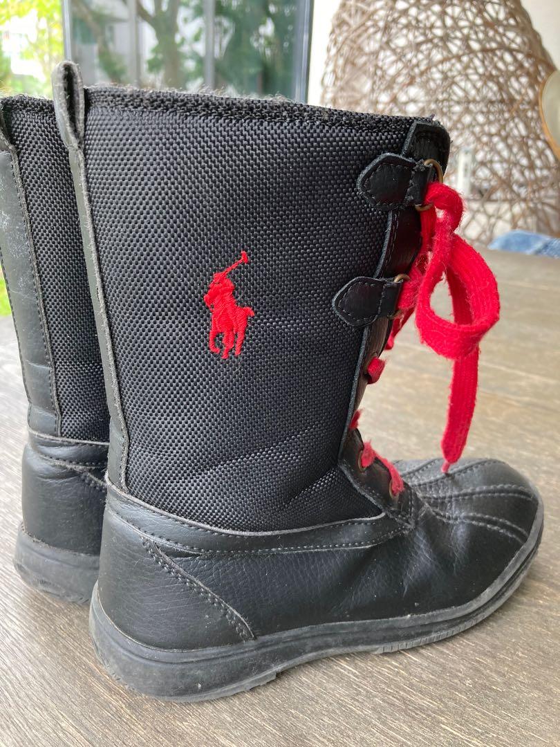 Genuine Polo Ralph Lauren children boots USA SIZE 2 Babies Kids