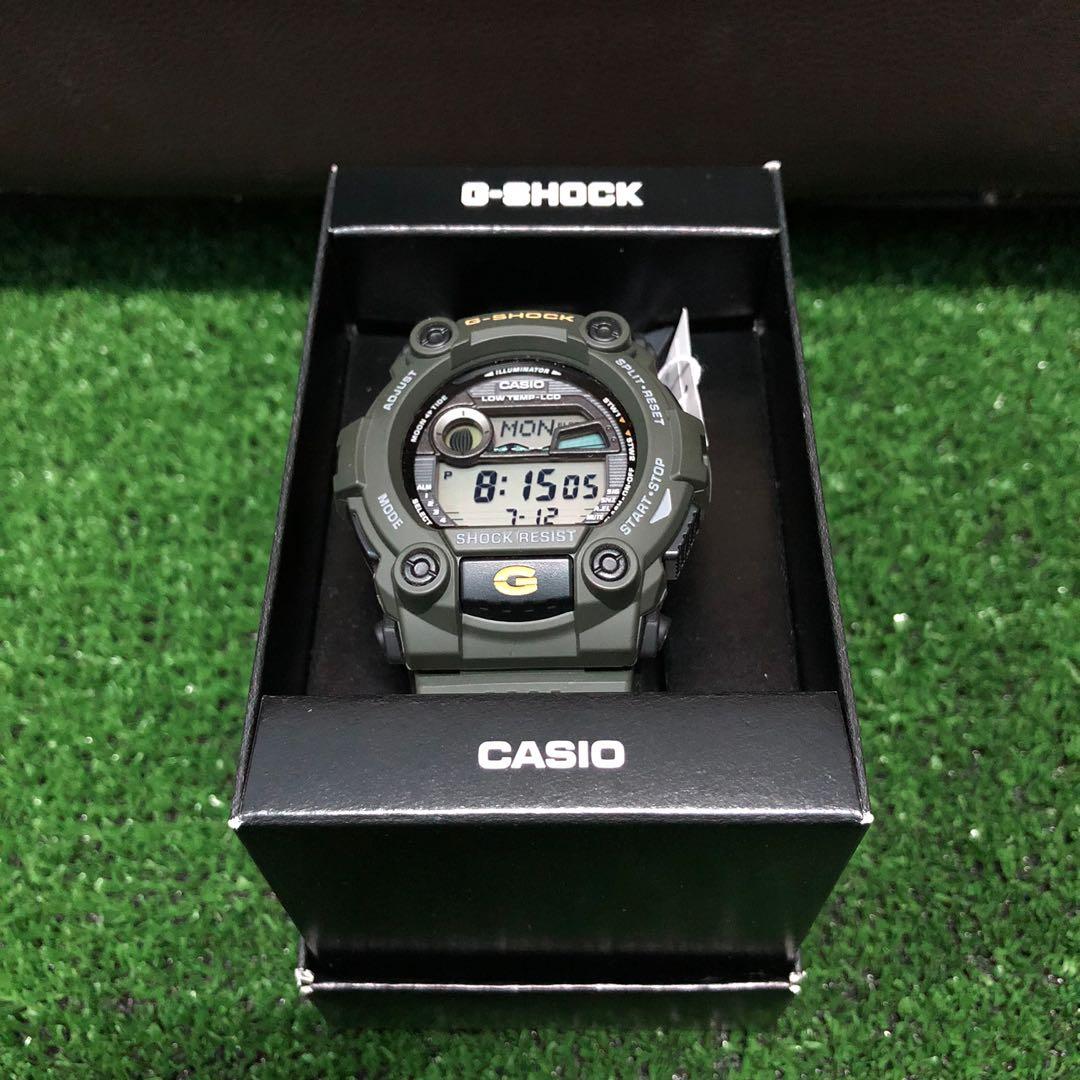 Gshock G 7900 3DR mat moto hijau legend Men s Fashion Watches
