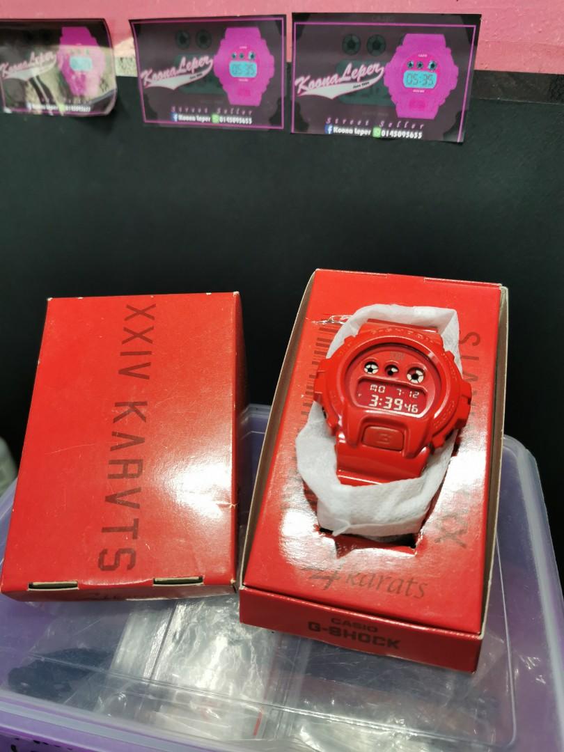 G shock 24 karat merah best sale