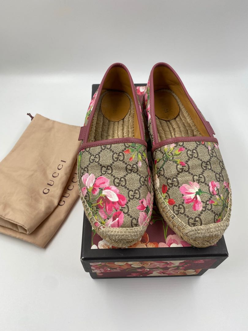 Gucci floral espadrilles new arrivals