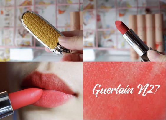 Guerlain 限量版rouge g 唇膏💄套裝連寶石唇膏盒💰549 包順豐