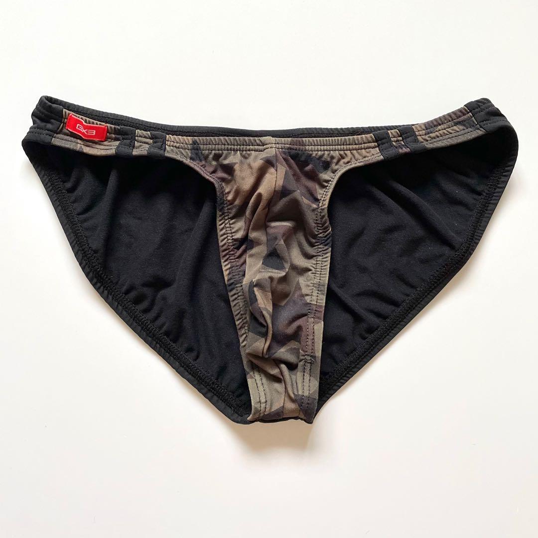 GX3 Japan Men Underwear camo bikini, Men's Fashion, Bottoms, New Underwear on Carousell
