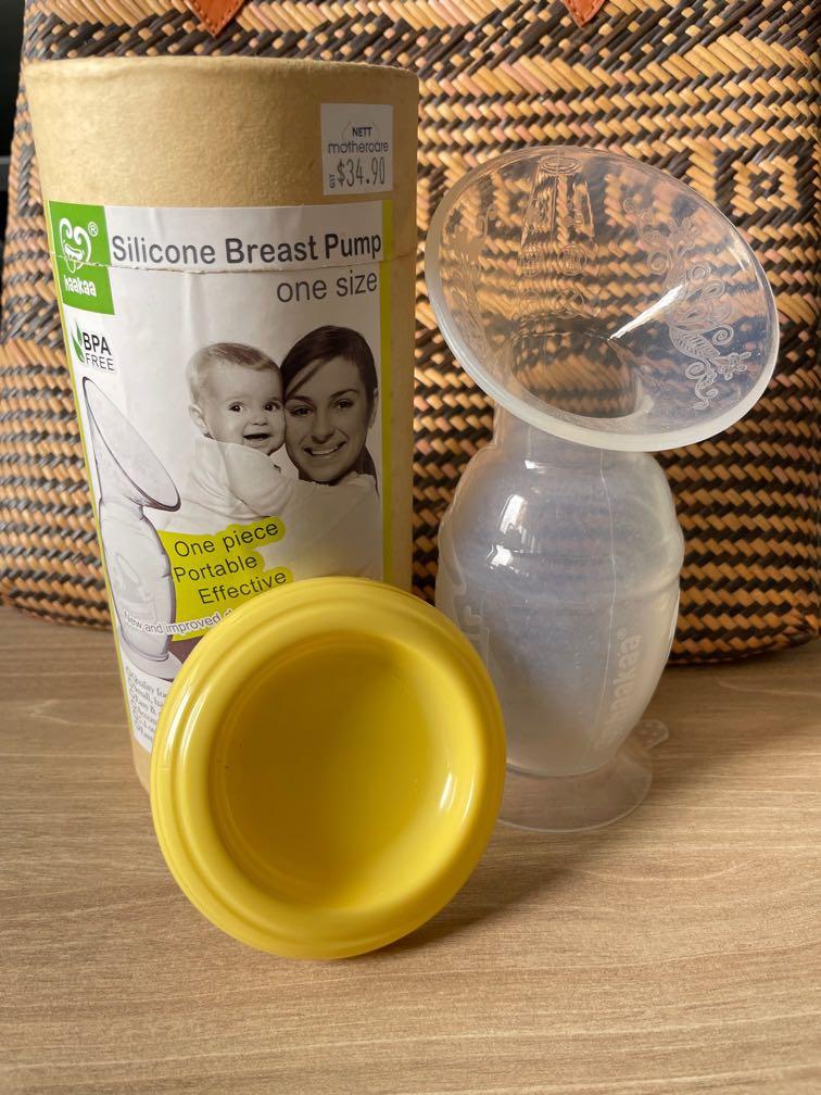 Haakaa Silicone Breast Pump Gen 1 free cover worth 10 Babies Kids Nursing Feeding Breastfeeding Bottle Feeding on Carousell