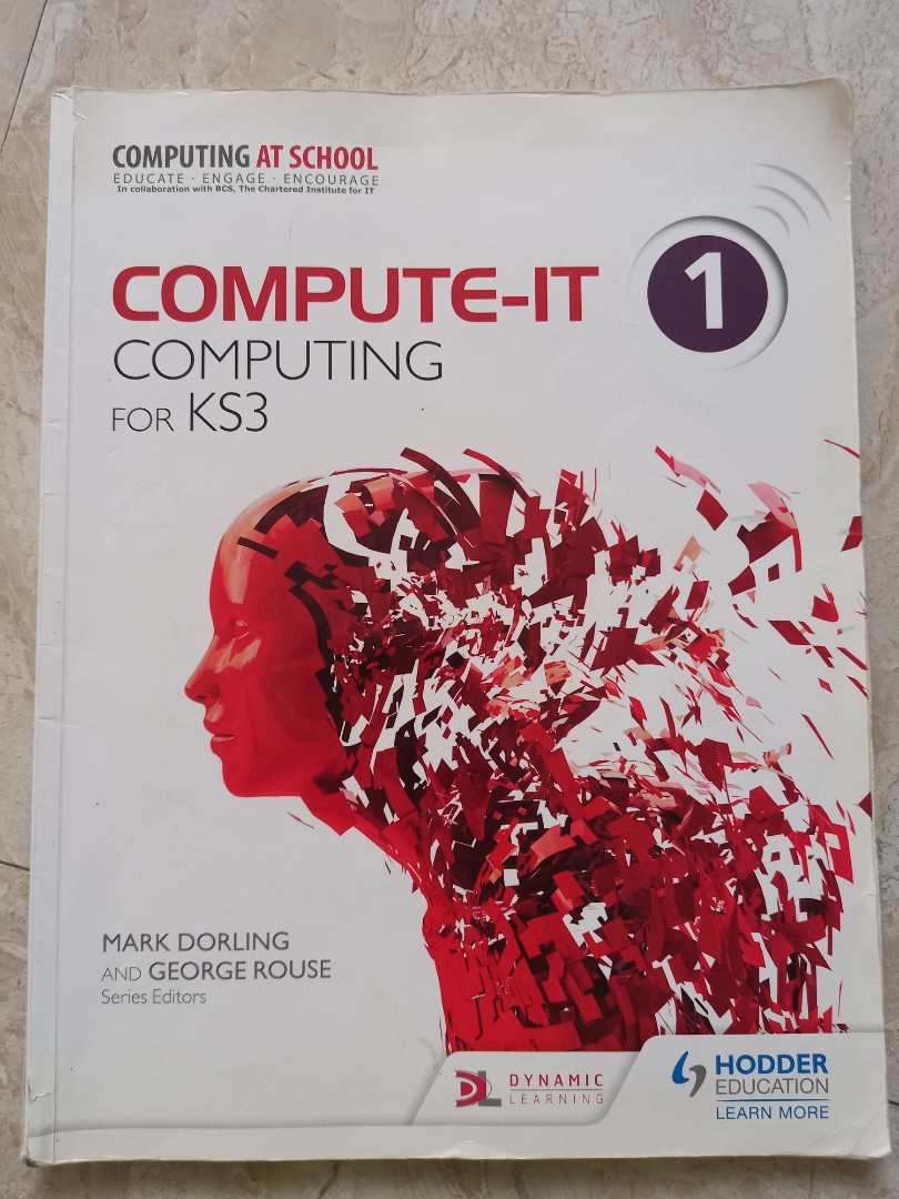 Hodder Education COMPUTEIT COMPUTING for KS3 1, Buku & Alat Tulis