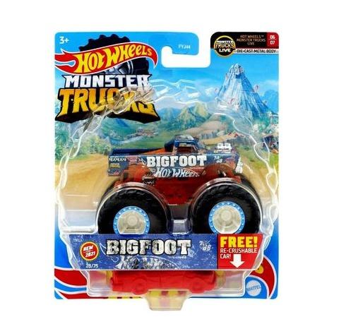 Bigfoot toy car top