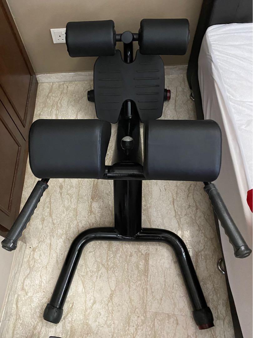 Hypertension Bench Side Sit up Abdominal 6 Pack Training Dumbbell