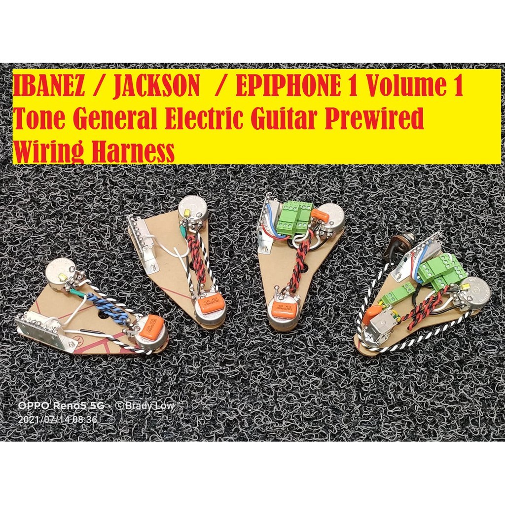 1 volume 1 hotsell tone wiring harness