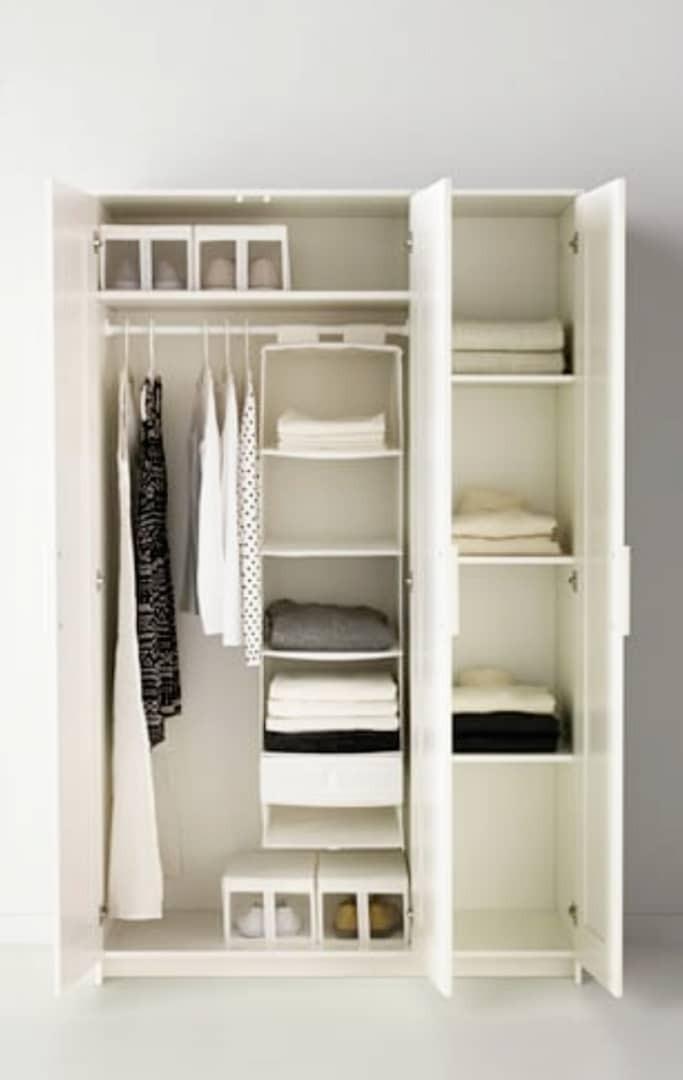 Ikea Brimnes Wardrobe 3 doors, Furniture & Home Living, Furniture