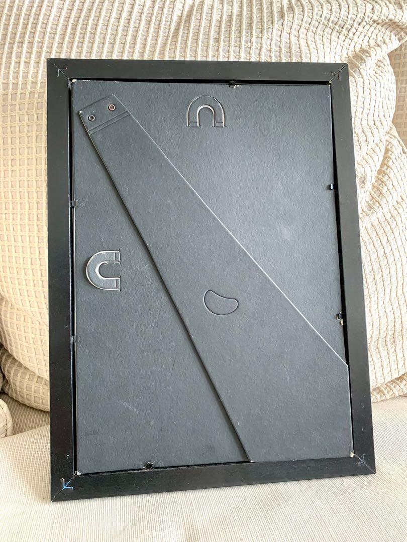 IKEA NYTTJA Frame 21x30 cm Black, Furniture & Home Living, Home Decor