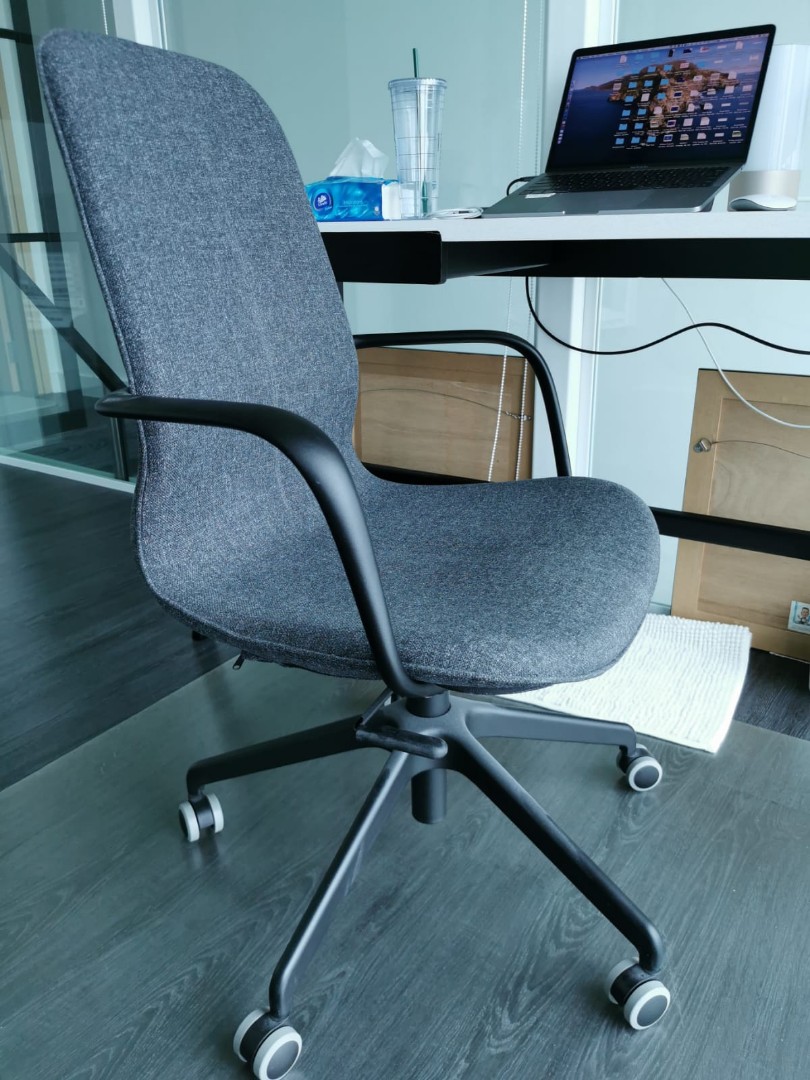 IKEA Langfjall office chair, Furniture & Home Living, Furniture, Chairs