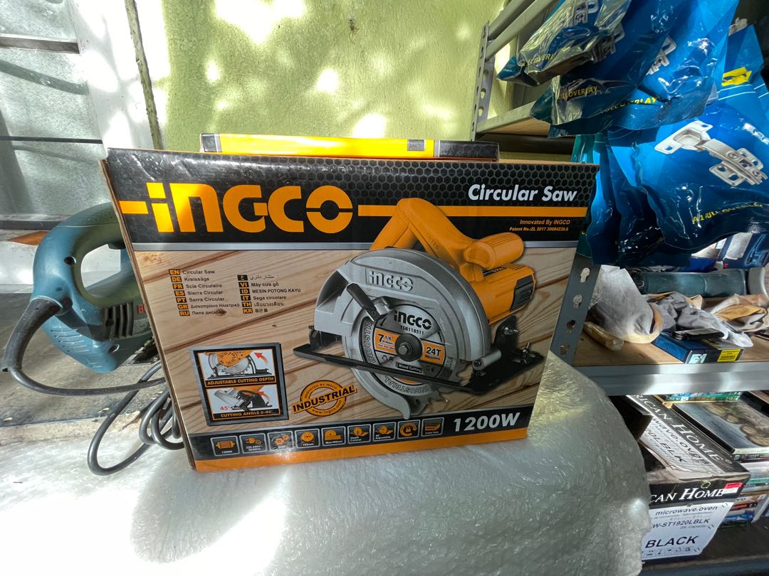 Ingco Circular Saw 1200watts 7 1/4 blade, Everything Else, Others on