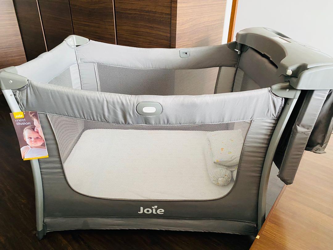 Joie illusion travel Cot, Babies & Kids, Baby Nursery & Kids Furniture