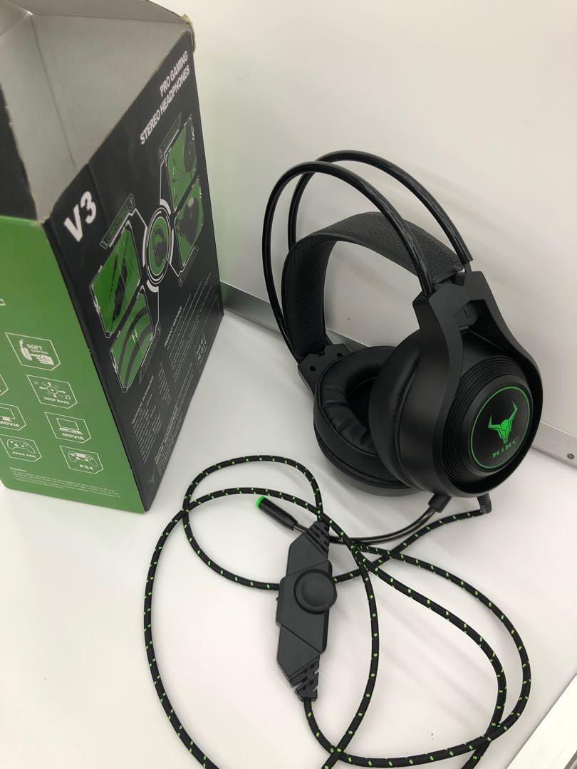 KIKC V3 Gaming Headset, Audio, Headphones & Headsets on Carousell