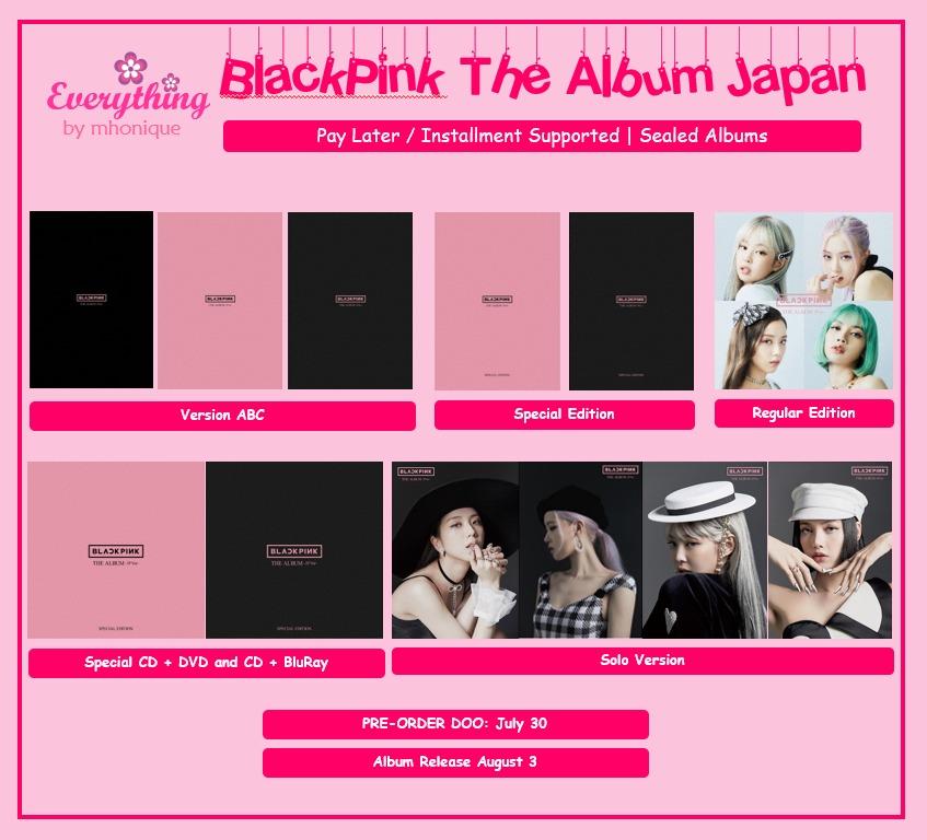 KPOP BLACKPINK THE ALBUM JAPAN VERSION SEALED, Hobbies & Toys