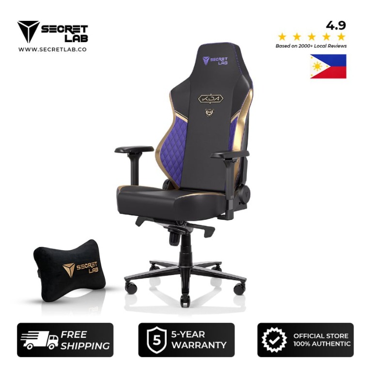 League of legends KDA edition Secret lab gaming Chair, Computers & Tech