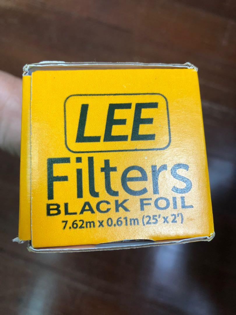 Lee Black Foil (Matte) 24 x 25