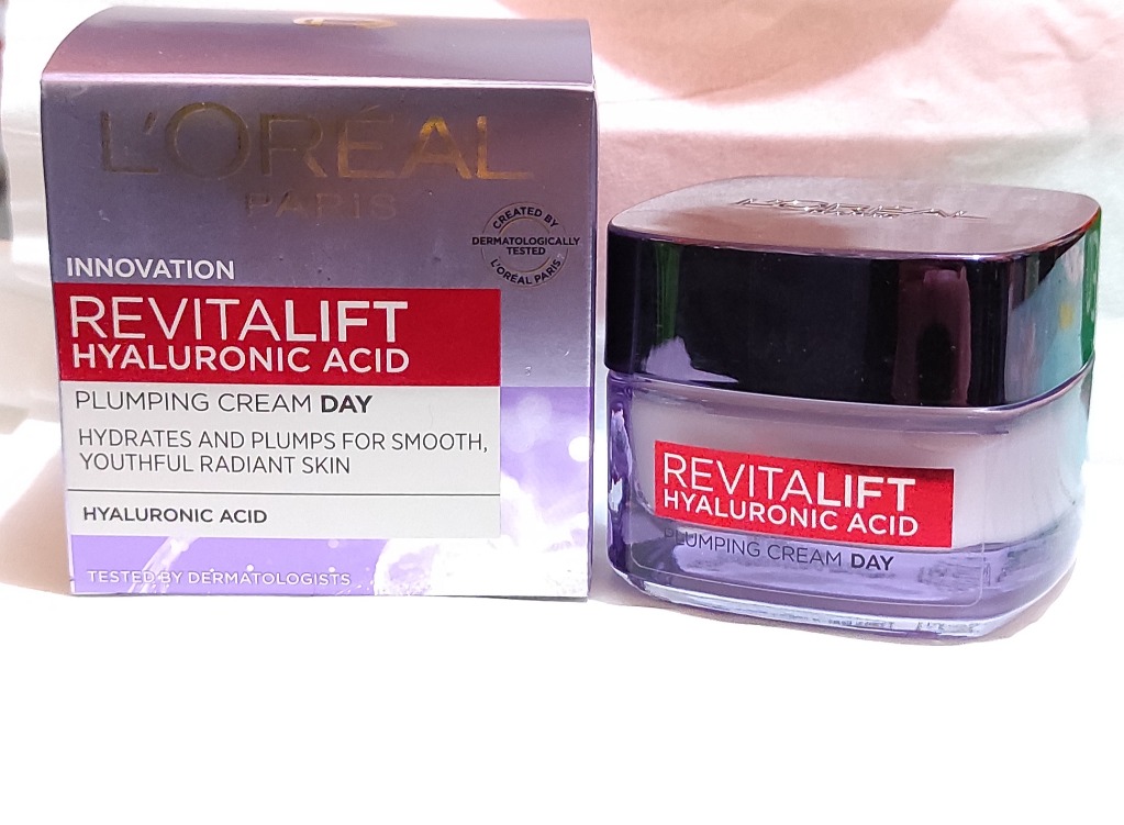 L'Oreal Paris Hyaluronic Acid Day Cream (50ml), Kesehatan & Kecantikan