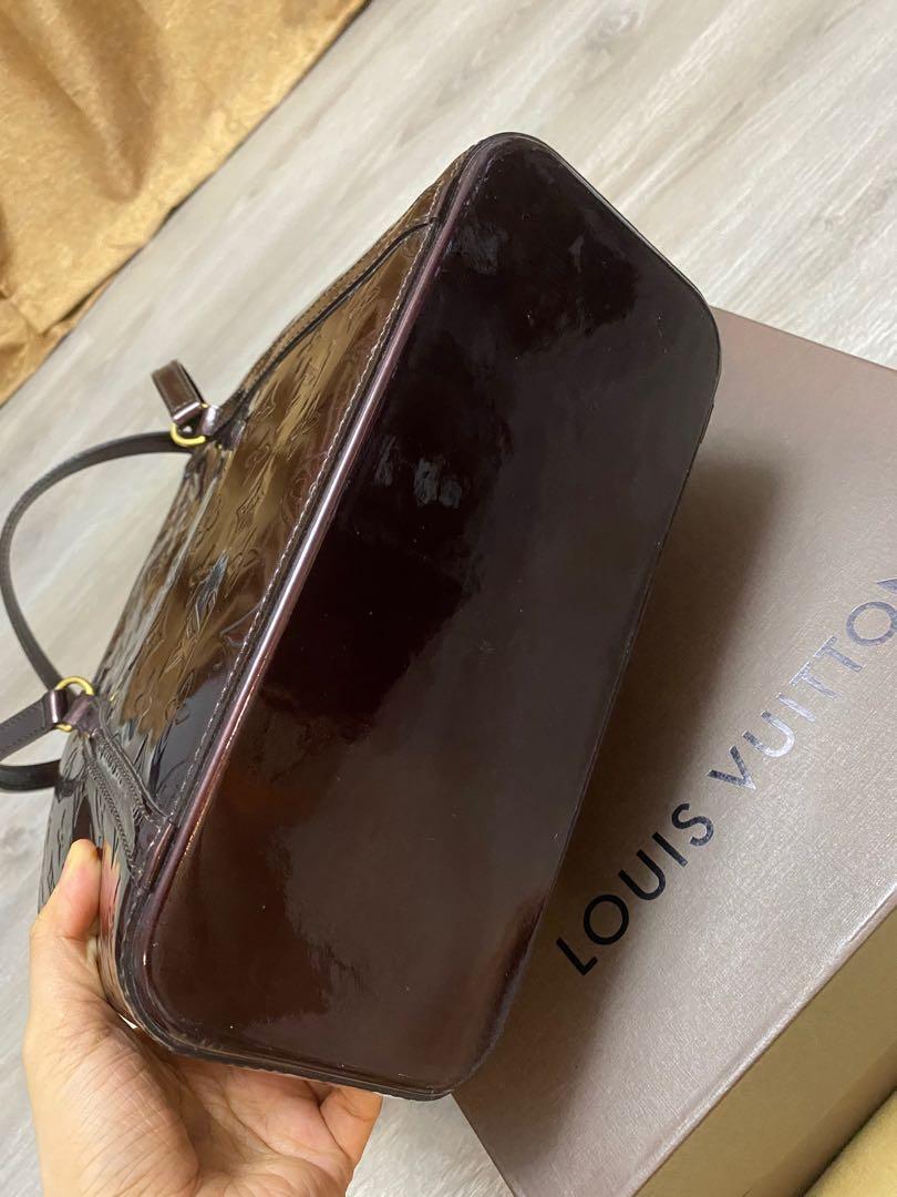 Louis Vuitton Amarante Monogram Vernis Avalon Zipped MM Bag – The Closet