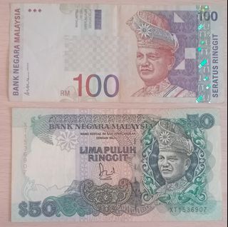 Malaysia Old Banknote Siri Two 5 Pcs Hobbies Toys Memorabilia Collectibles Currency On Carousell