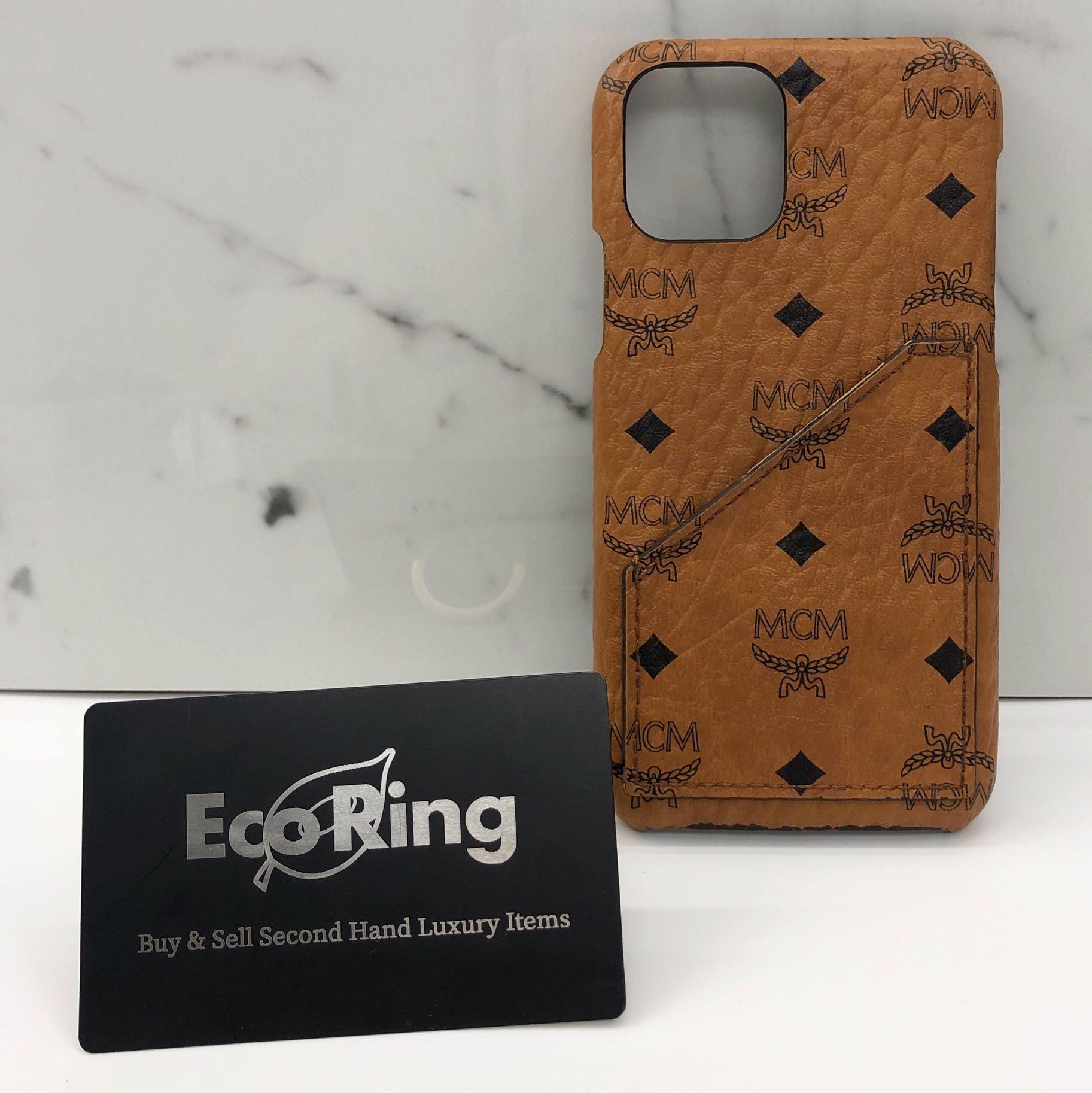 MCM IPHONE 11 PRO BROWN CASE 217013717 Mobile Phones Gadgets Mobile Gadget Accessories Cases Sleeves on Carousell