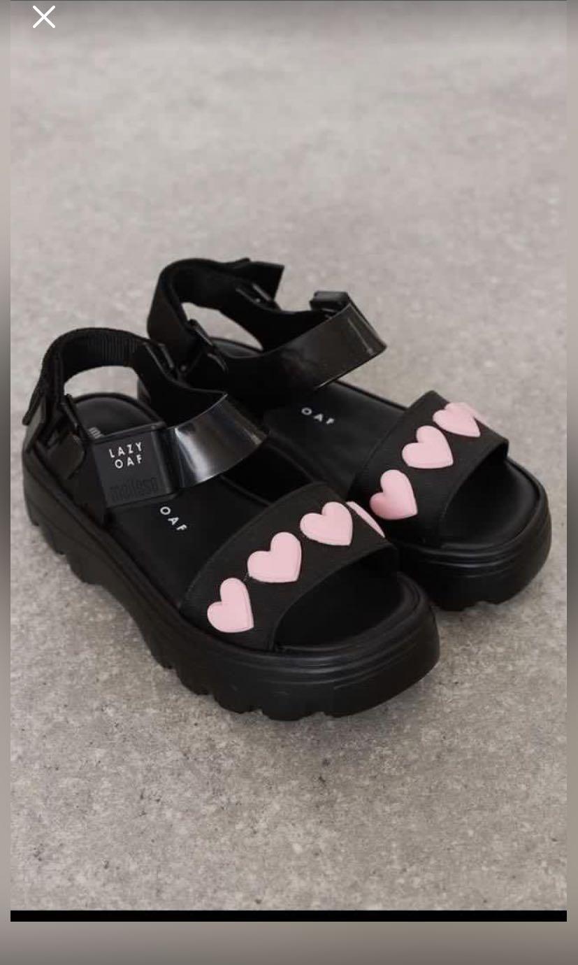 dr martens lazy oaf heart sandals