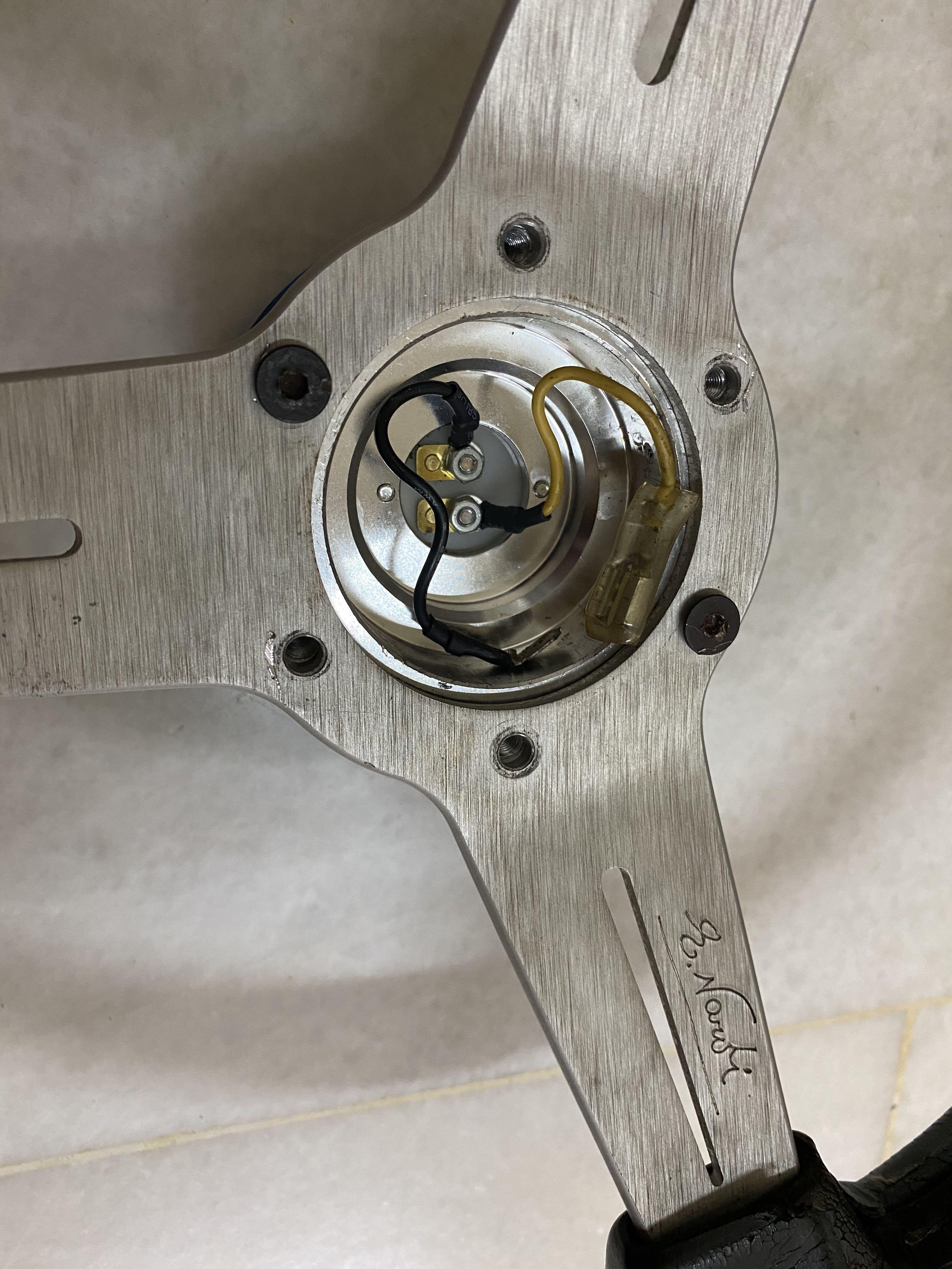 Nardi Steering with Arospeed Quick Release, Auto Accessories on Carousell