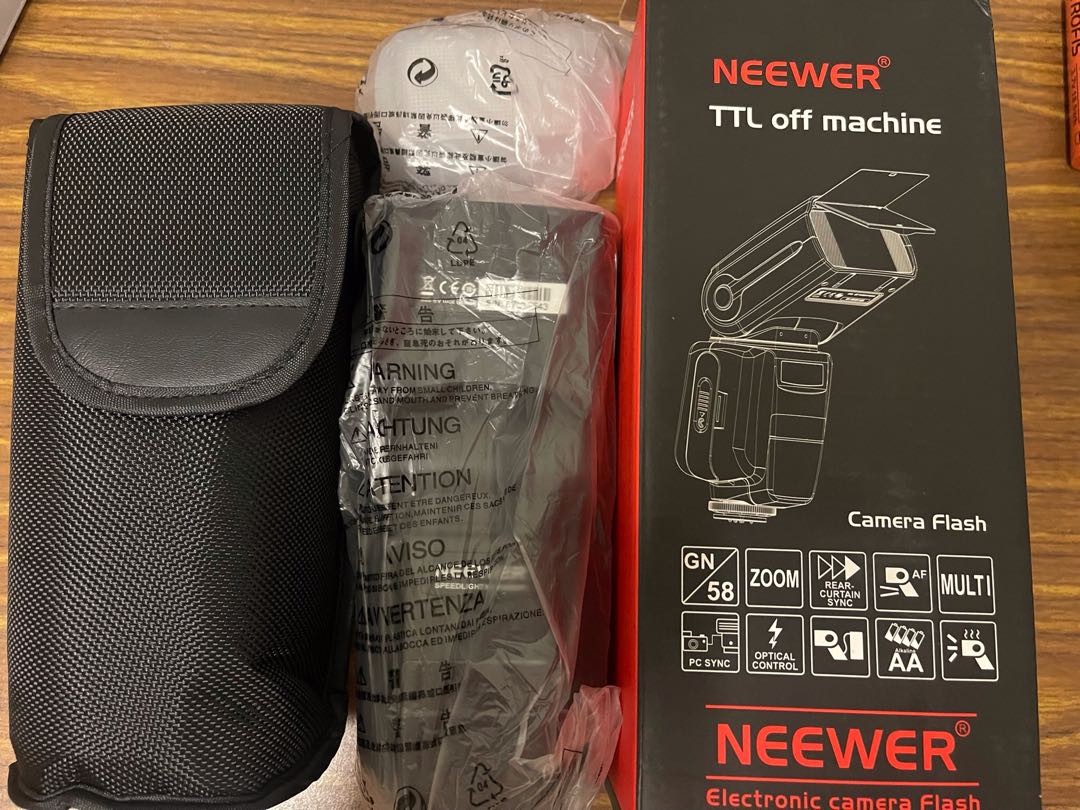 Neewer NW565EX E-TTL Slave Flash Speedlite with Flash Diffuser for Canon 5D Mark III,5D Mark II,7D,30D,40D,50D,300D,350D,400D,500D,550D,600D,700D,1000D,1100D and Other Canon DSLR Cameras 