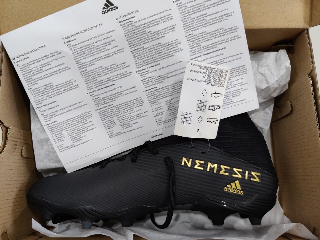 Adidas Nemeziz 19.3 FG Boots Black Sports Equipment Sports