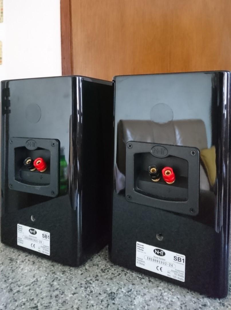 NHT SB1 speakers 喇叭, 音響器材, Soundbar、揚聲器、藍牙喇叭、耳擴 Carousell