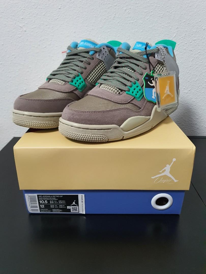 Nike Air Jordan 4 x Union LA Taupe Haze 30th Anniversary, Men's Fashion,  Footwear, Sneakers on Carousell
