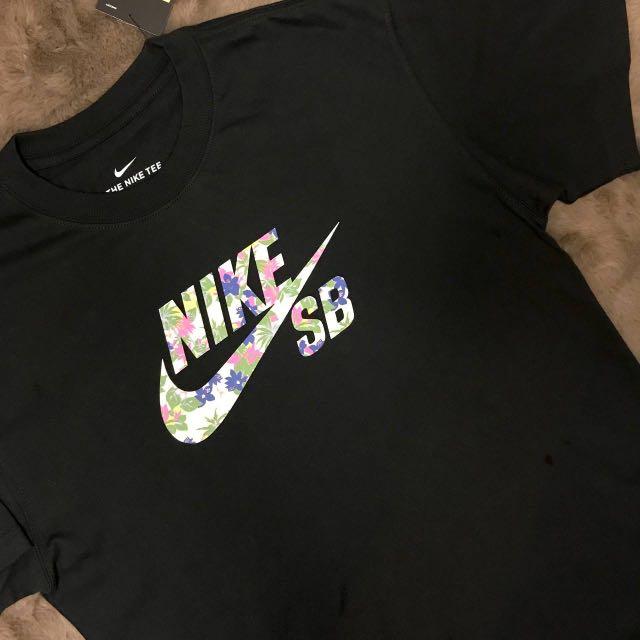 NIKE SB TSHIRT BLACK, Men's Fashion 
