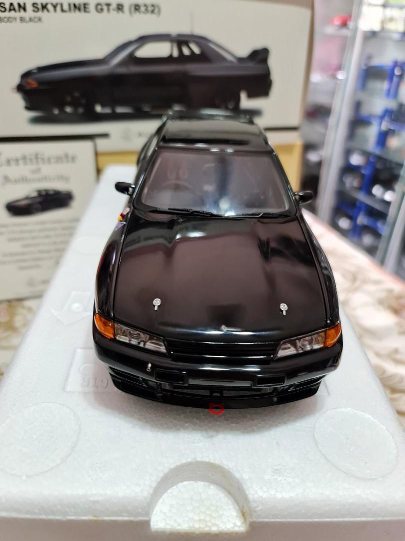 Nissan skyline gtr r32 group A nismo black limited 1000 autoart 1