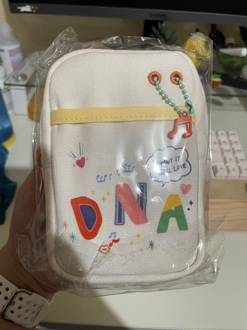 bts dna cross pouch
