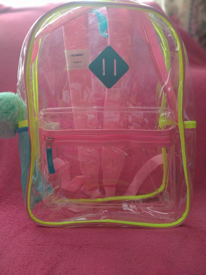 Old navy clear bag sales