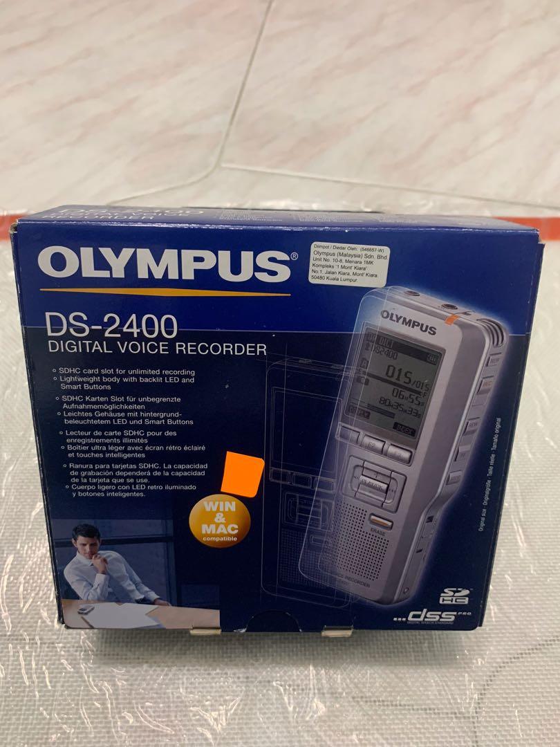 Olympus DS2400 digital voice recorder, Audio, Portable Audio