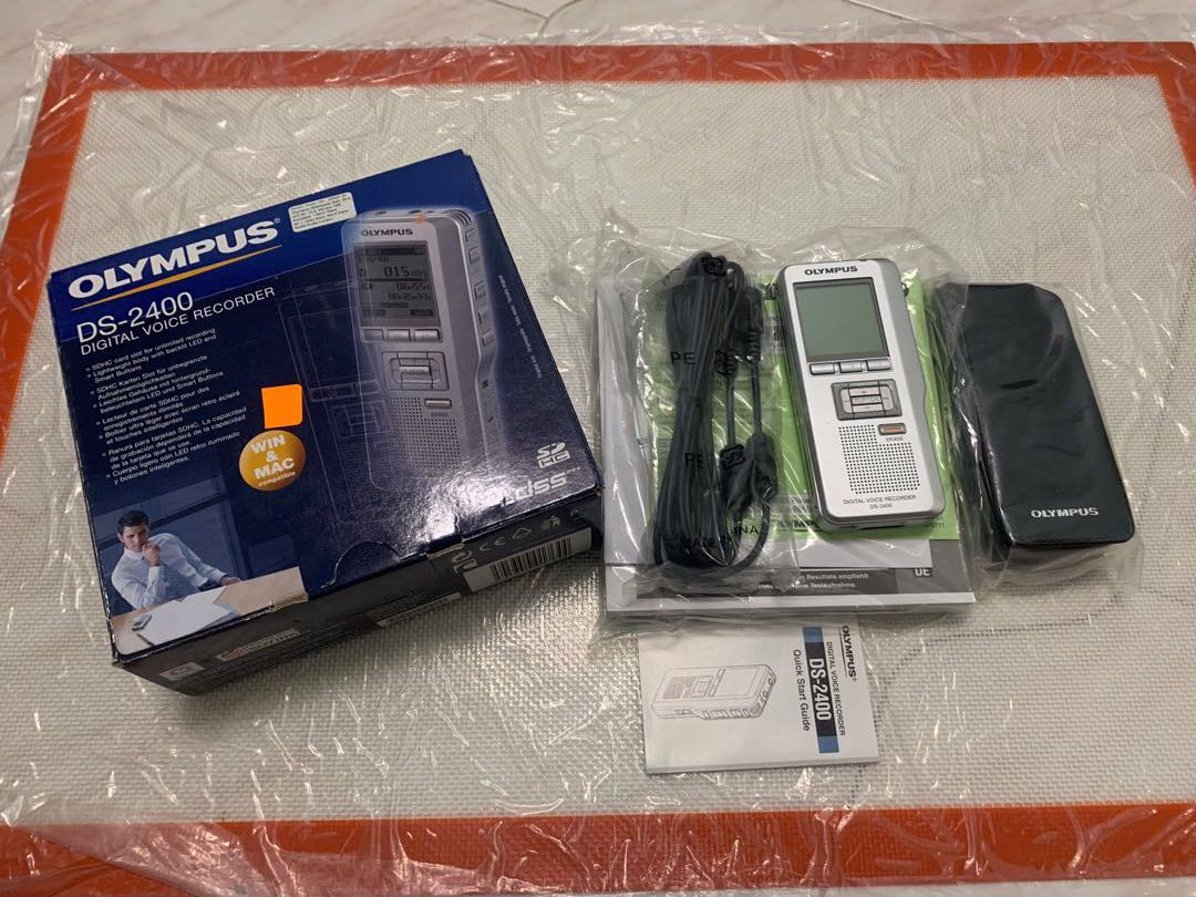 Olympus DS2400 digital voice recorder, Audio, Portable Audio